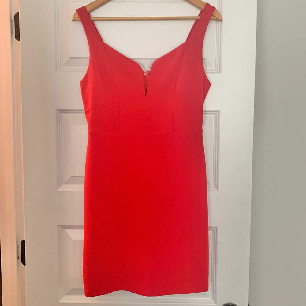 She + Sky Red Dress Size M NWOT